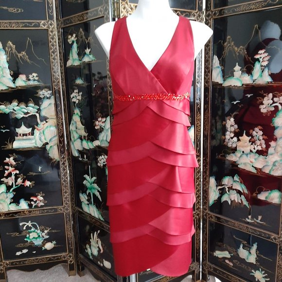 Alex Social Dress with Embellished Bodice - Picture 4 of 5